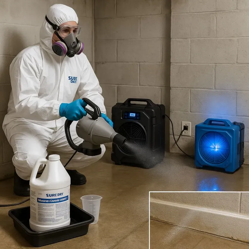 Sanitization and Odor Removal process in West Hollywood, FL