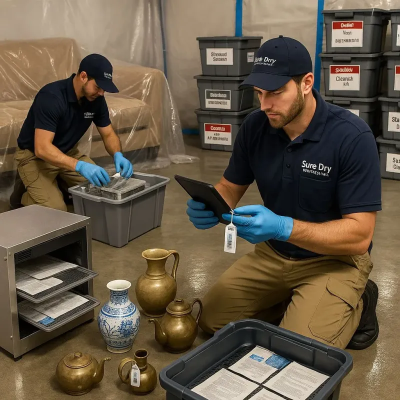 Content Protection and Restoration process in West Hollywood, FL