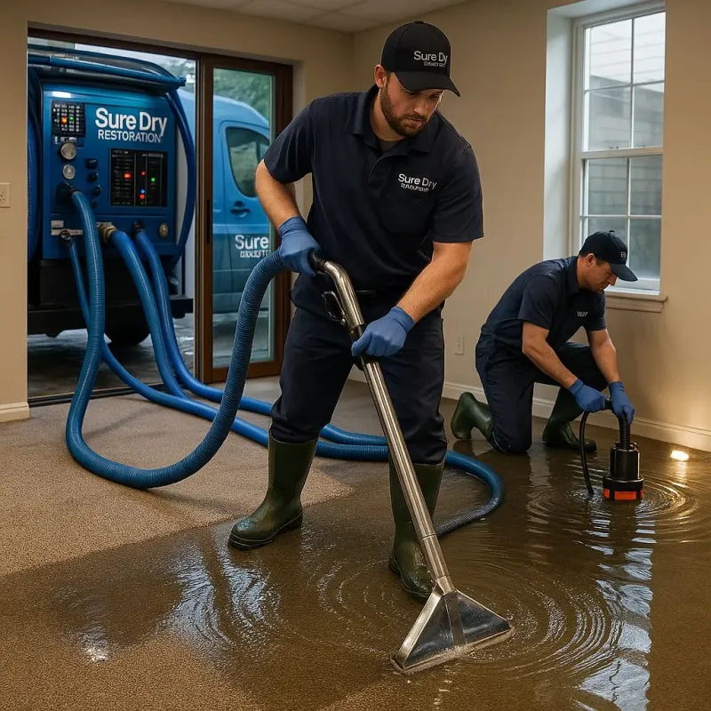 Water Extraction and Removal process in West Hollywood, FL